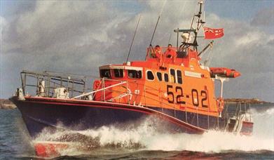 Photograph of renowned lifeboat, the 'Sir William Arnold'