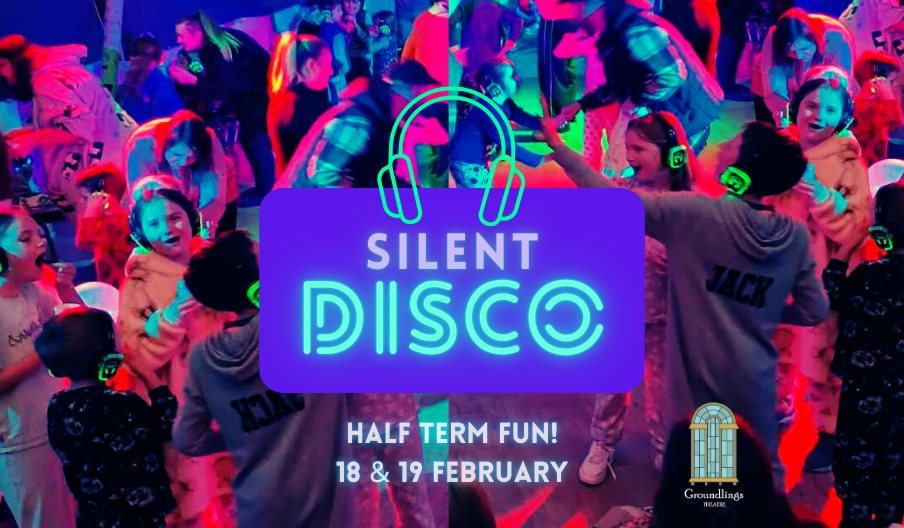 Poster for the Groundlings Theatre Silent Disco