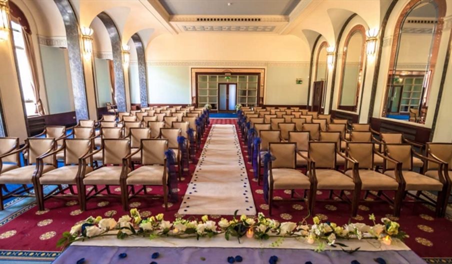 Image of wedding at Lord Mayor's Banqueting Suite