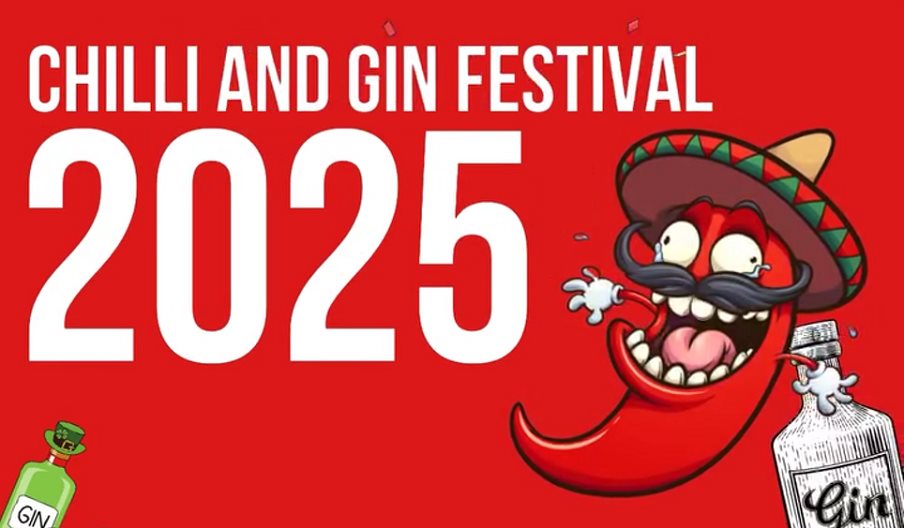 Chilli & Gin Festival 2025 illustration