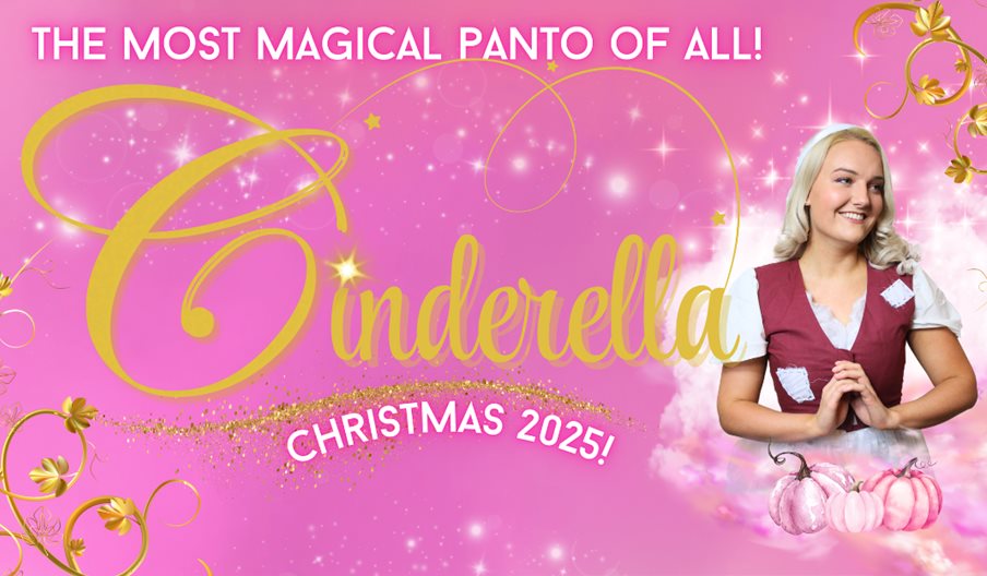 Poster for Cinderella at the Portsmouth Guildhall
