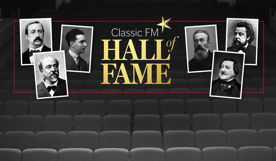 Poster for the BLO's Classic FM Hall of Fame at Portsmouth Guildhall