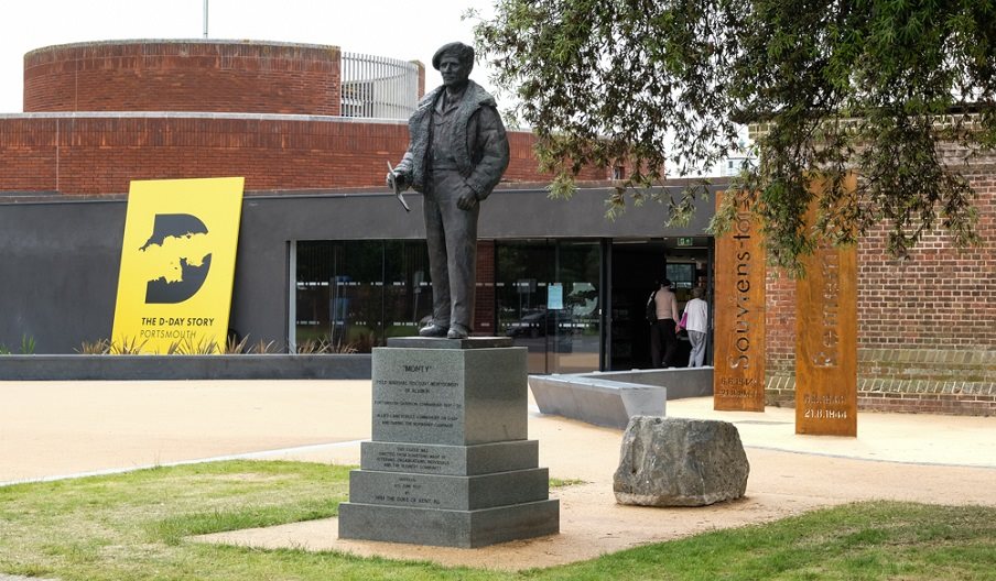 Photograph showing the outside of The D-Day Story museum