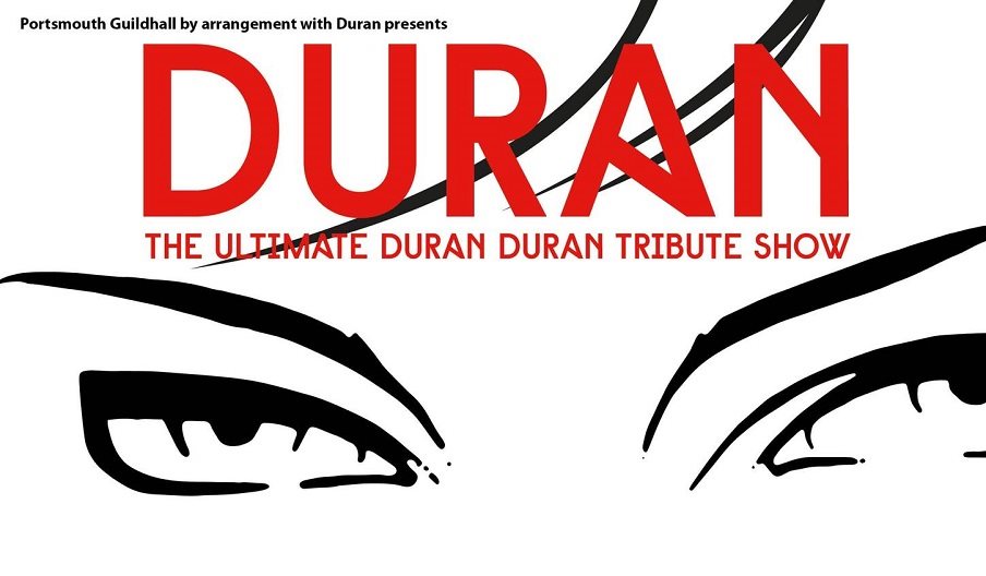 Poster illustration for Duran at Portsmouth Guildhall