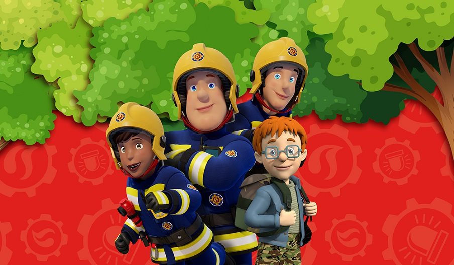 Illustration for Fireman Sam – The Great Camping Adventure