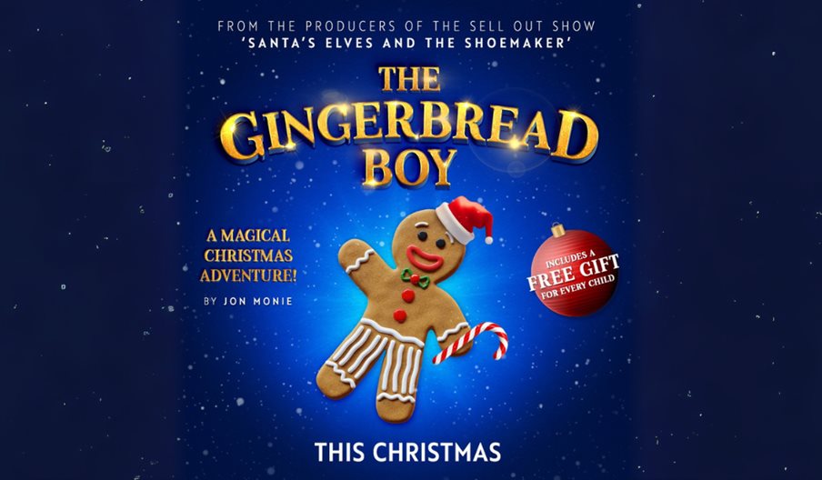 Poster for The Gingerbread Boy at Portsmouth Guildhall