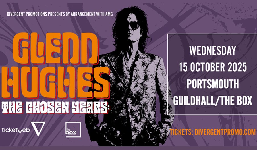 Poster image for Glenn Hughes at Portsmouth Guildhall