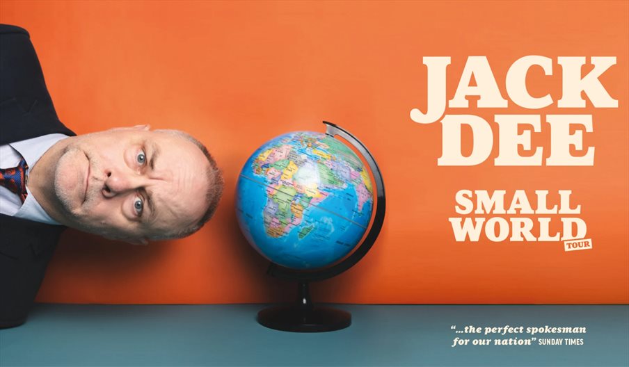 Poster for the Small World tour by Jack Dee