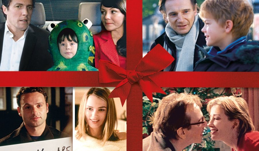Photographs showing stills from the film Love Actually