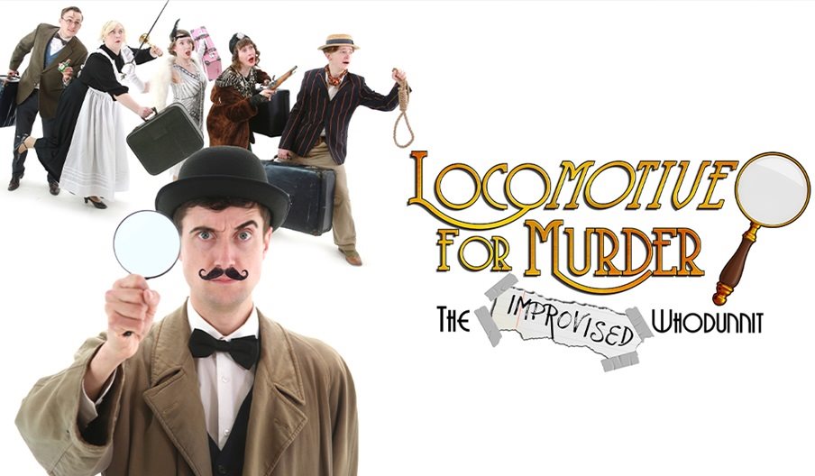 Poster image for Locomotive For Murder, the Improvised Whodunnit