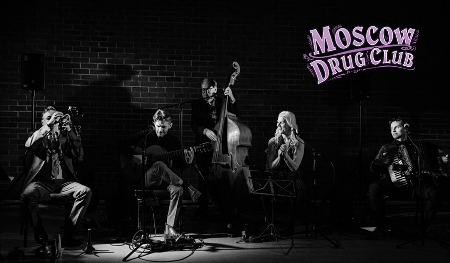 Poster for the Moscow Drug Club band