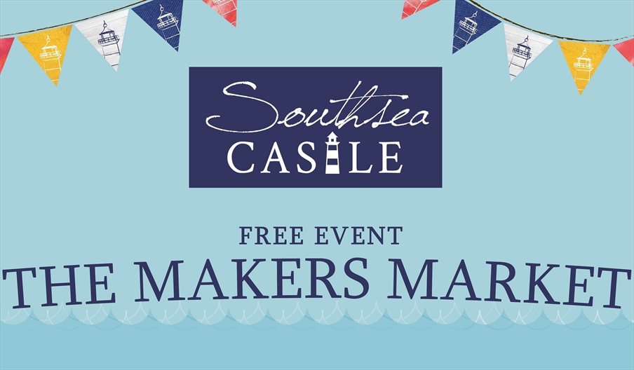 Flyer illustration for Southsea Castle Makers Market