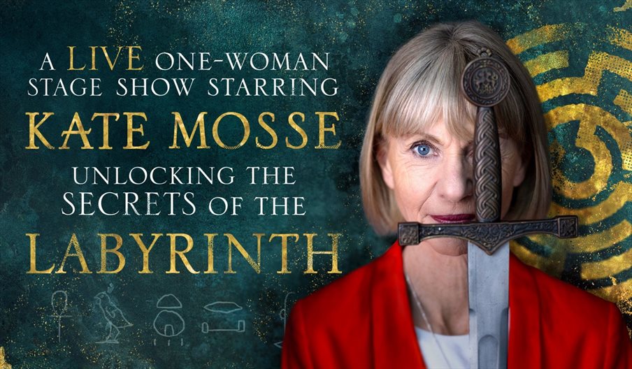 Poster for Kate Mosse, Labyrinth Live: Unlocking the Secrets of the Labyrinth