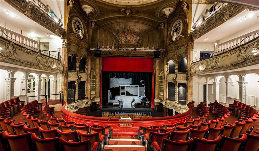 NTR, Portsmouth View of the stage from the Dress Circle