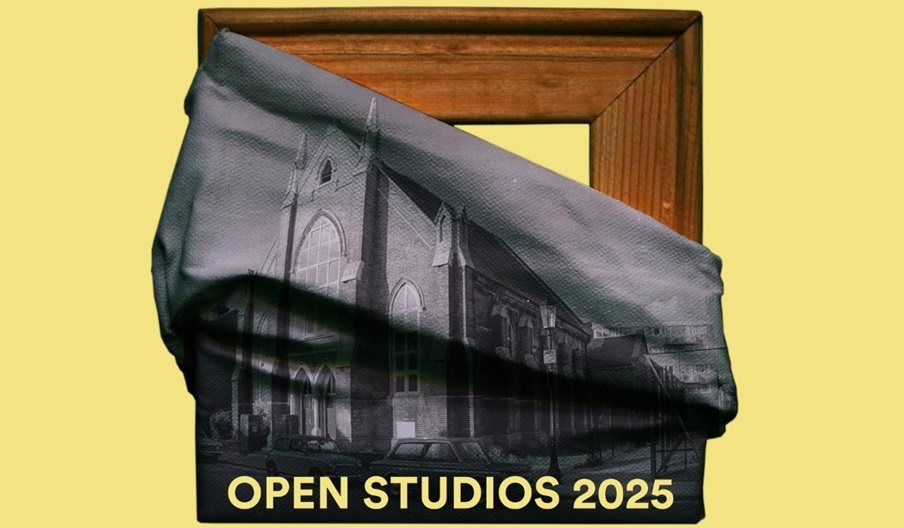 Poster image for the Open Studios 2025 event at Art Space Portsmouth