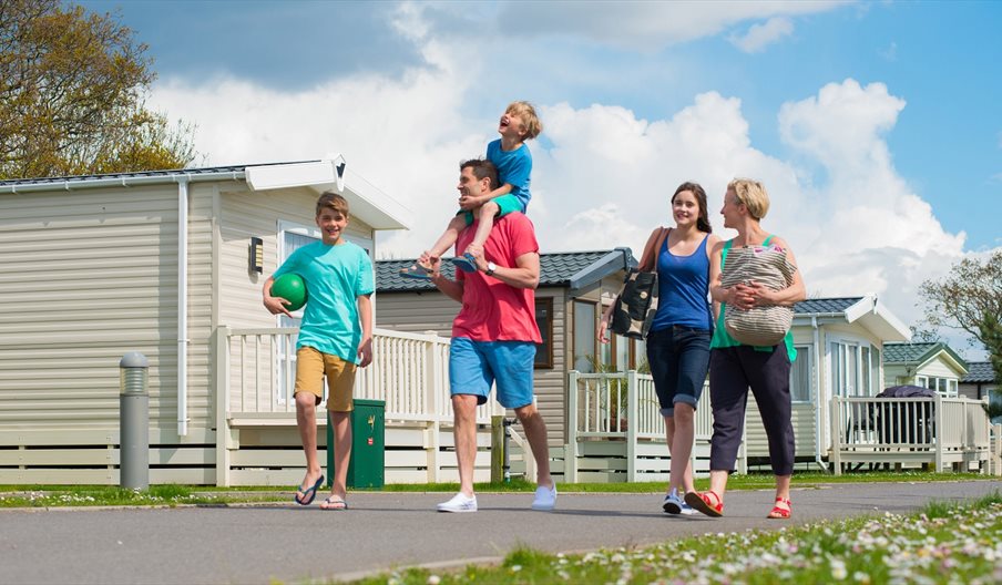 Chance for the whole family to enjoy some quality time at Hayling Island Holiday Park