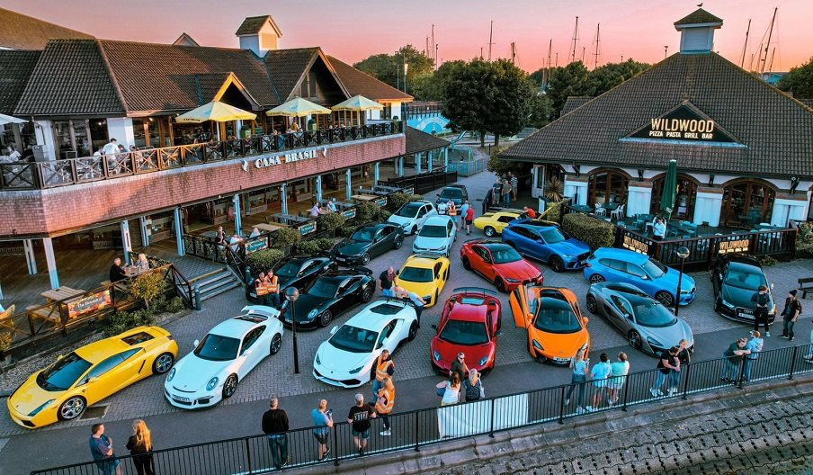 A Petroleum Spirit Car Meet at Port Solent