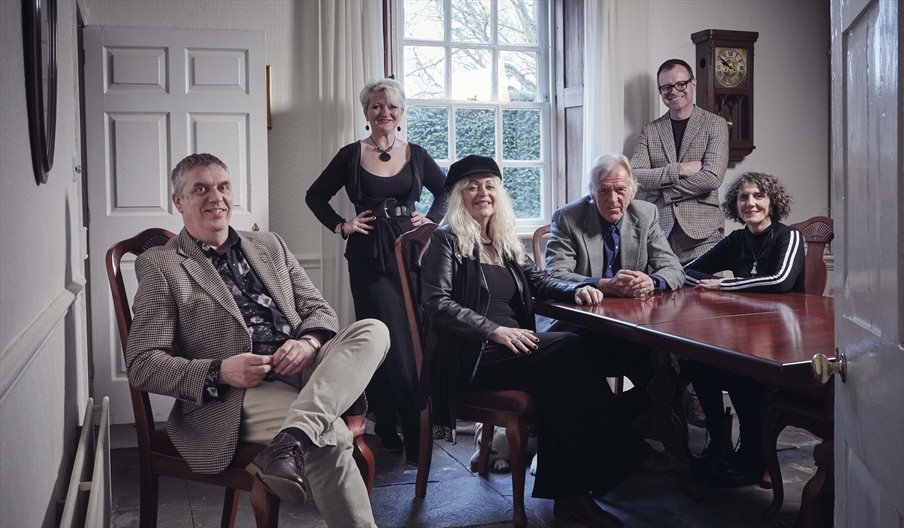 Photograph showing the members of The Sandy Denny Project