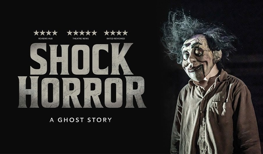 Poster for Shock Horror at the New Theatre Royal in Portsmouth