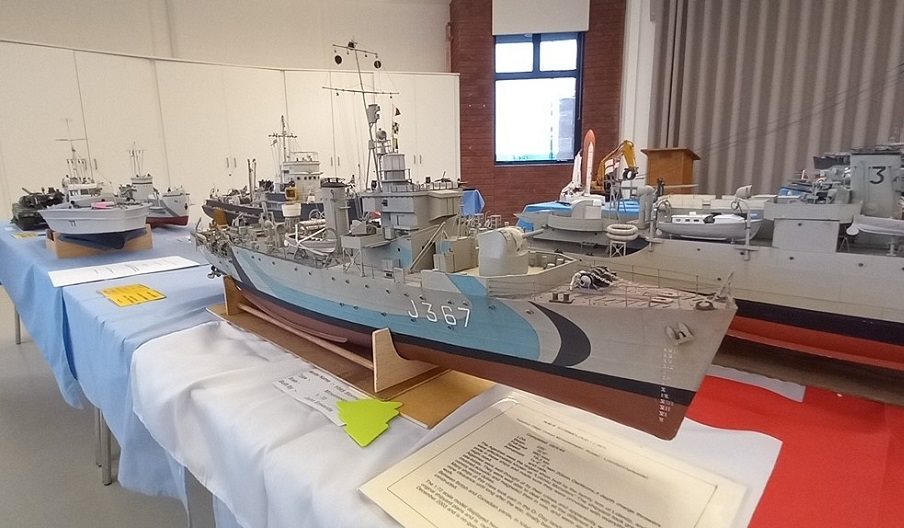 Display from the South Coast Modellers at The D-Day Story