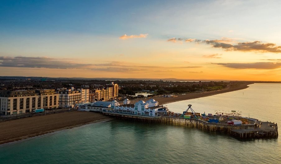 South Parade Pier at sunrise