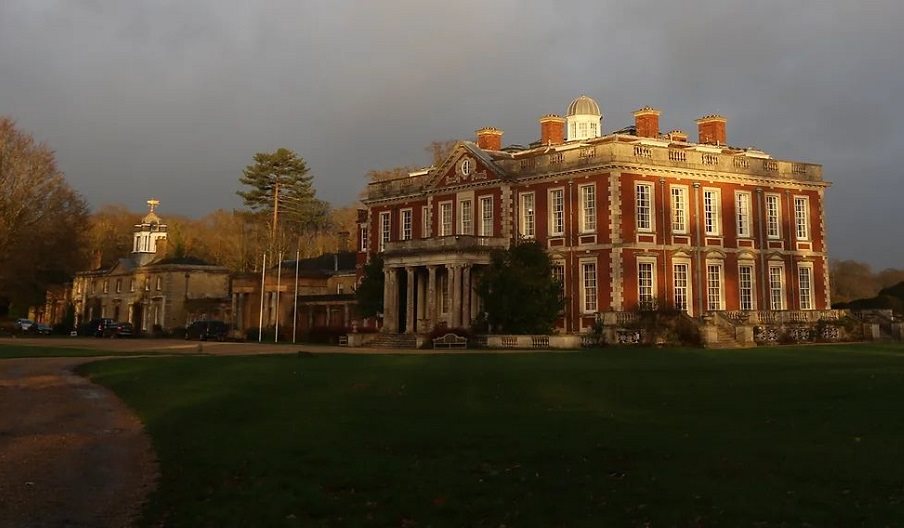 Stansted House by dusk