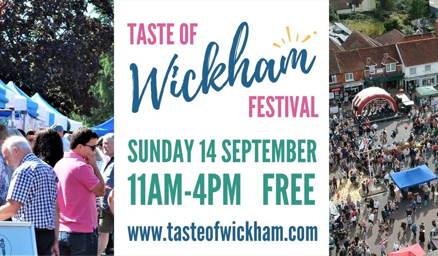 Poster for Taste of Wickham Festival 2025