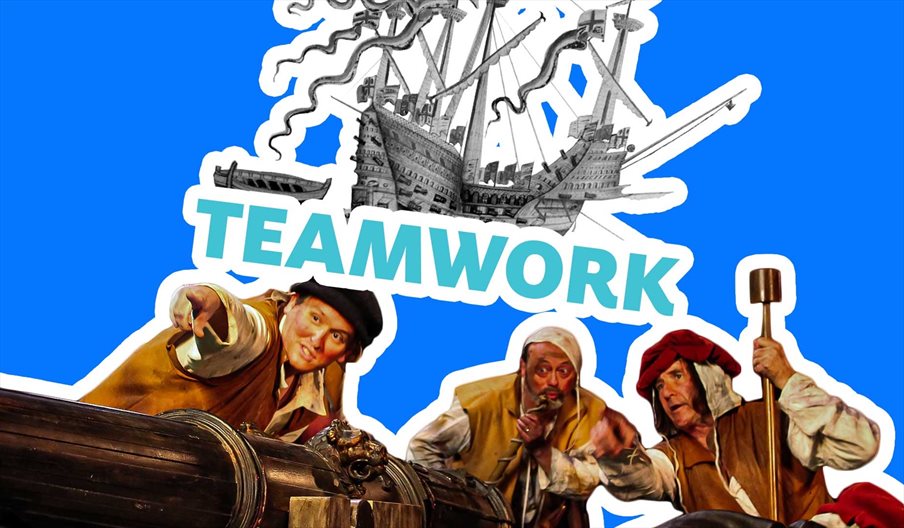 Poster for Teamwork – Pioneers at the Mary Rose