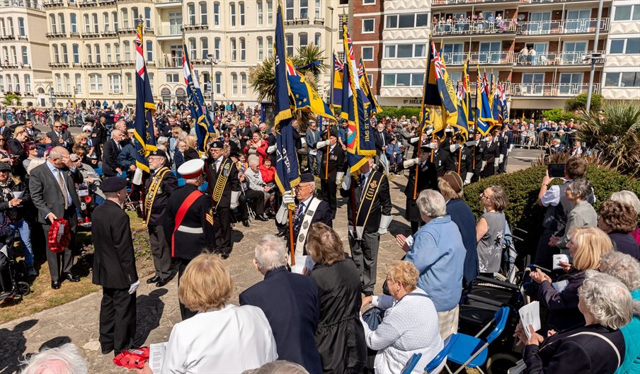 Photograph of the D-Day 75 Memorial event - Copyright Vernon Nash