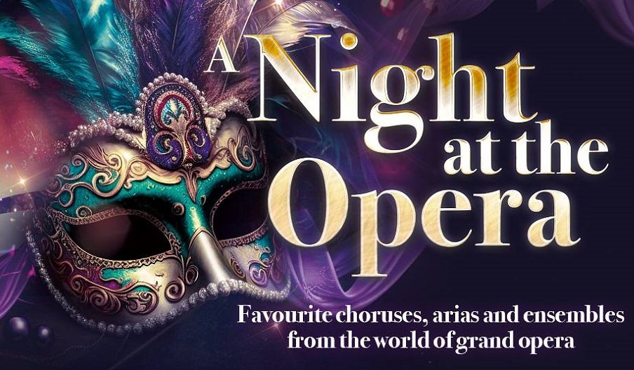 Poster for A Night at the Opera by the Portsmouth Choral Union