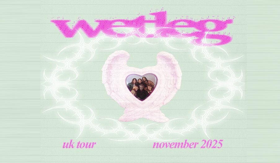 Wet Leg tour poster.