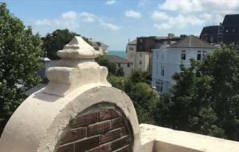 Sea view from the sun deck