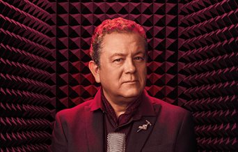 Poster for Jon Culshaw's show, Imposter Syndrome