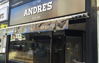 External shot of Andre's