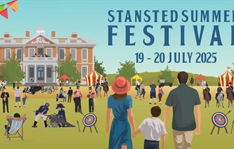 Poster for the Stansted Summer Festival