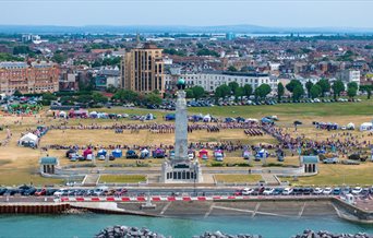 Armed Forces Day on Southsea Common - photo credit Solent Sky Services