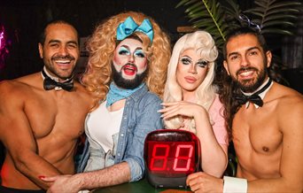 Drag queens and buff butlers at the Buff Bingo Bottomless Brunch Portsmouth