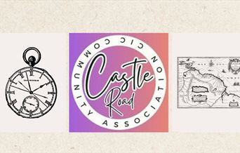 Logos for the Antiques Market at Castle Road