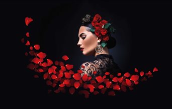 Poster for Dnipro Opera Theatre's production of Carmen