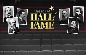 Poster for the BLO's Classic FM Hall of Fame at Portsmouth Guildhall
