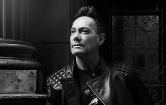 Black and white photograph of Craig Revel Horwood for his new show, Fab-U-Lous