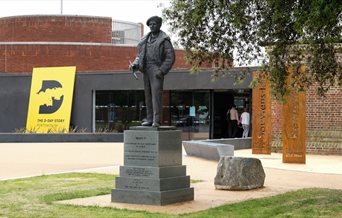 Photograph showing the outside of The D-Day Story museum