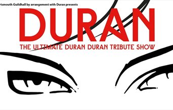 Poster illustration for Duran at Portsmouth Guildhall