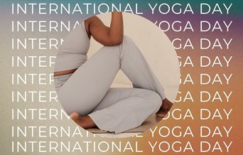 Poster for the Yoga Class at Staggeringly Good Brewery, celebrating International Yoga Day