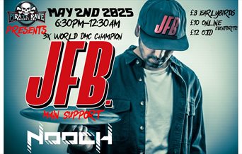 Poster for Pirate Rave Productions Presents JFB/Nooch