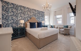 A spacious and well-appointed double room at Stattons Boutique Hotel and Restaurant