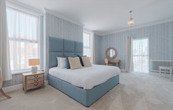 A spacious double room available at Somerset House Boutique Hotel and Restaurant