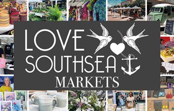 Love Southsea Market Palmerston Road Poster