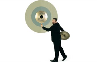 Photograph of a percussionist from the Bournemouth Symphony Orchestra