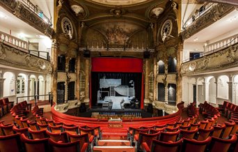 NTR, Portsmouth View of the stage from the Dress Circle